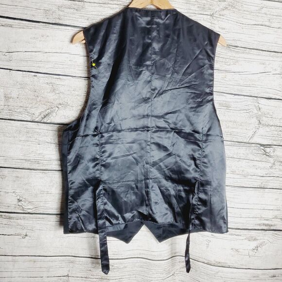 Trust Black Plad Vest Size XL (Only Vest) NWT - Picture 4 of 9